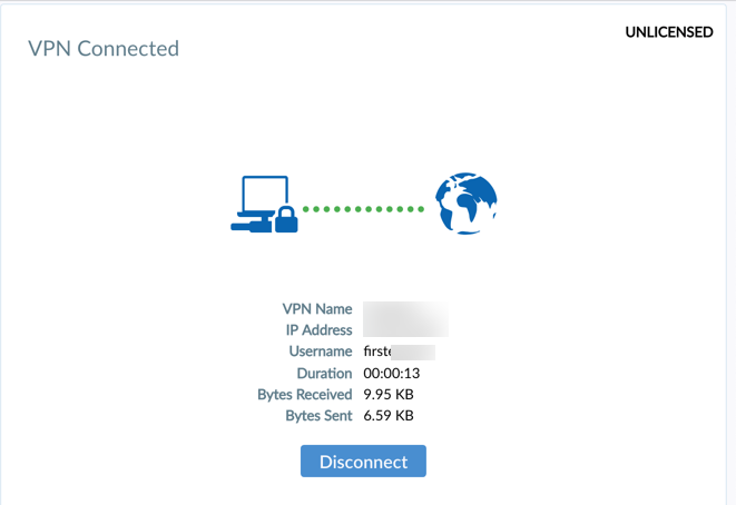 Cleartext Passwords Storage - VPN Conected