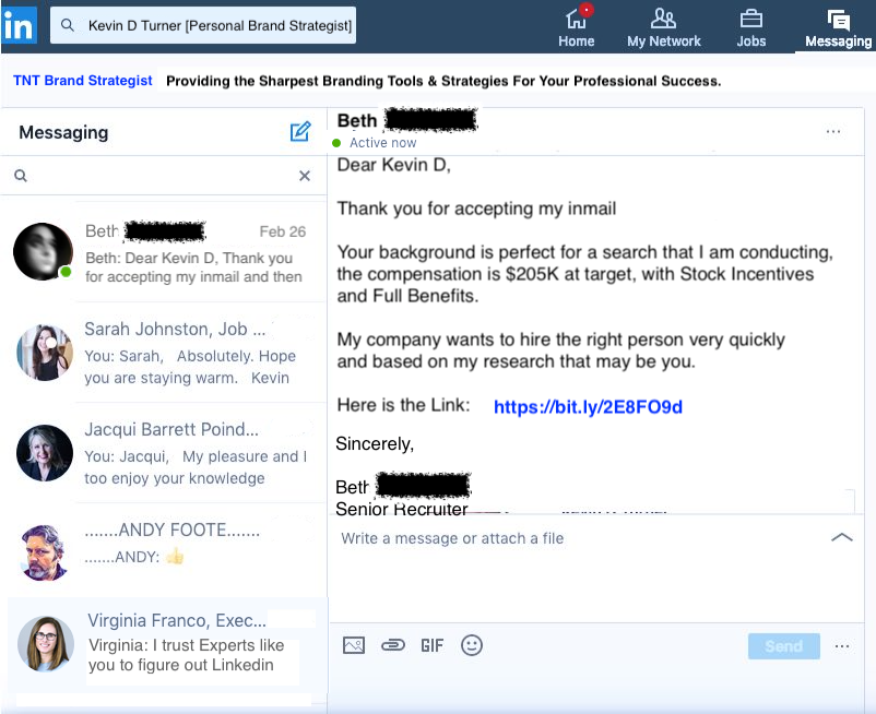 Fake Inmail